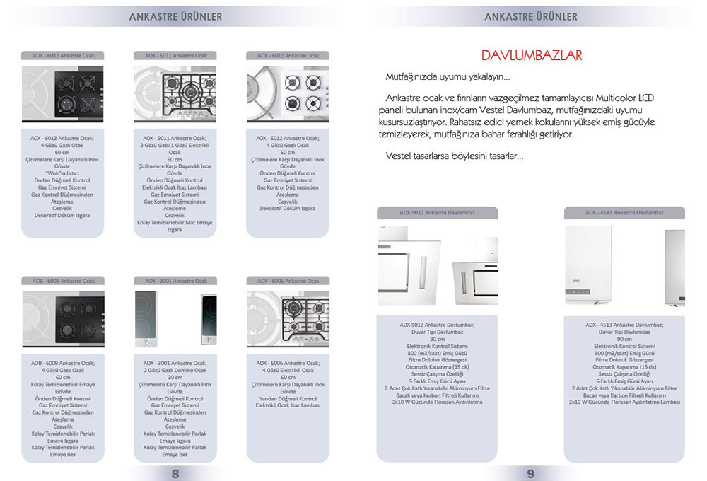 Ürün Katalog İç Sayfa